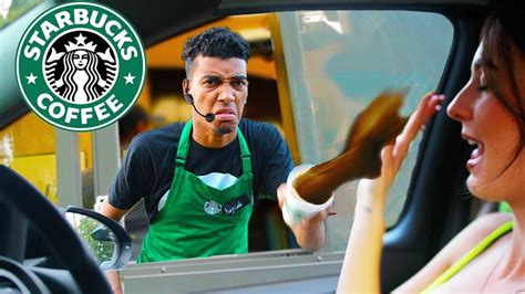 fake employee prank niko|starbucks employee prank.